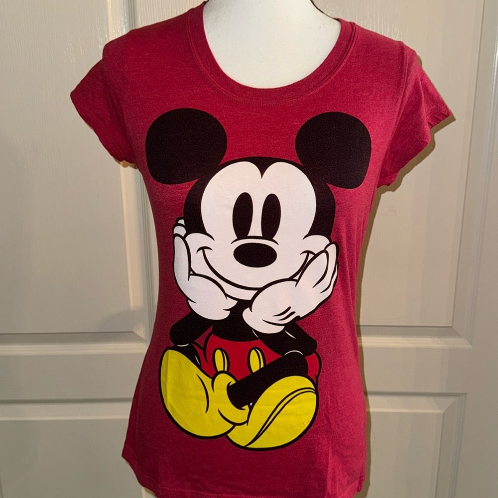 JUNIORS - Mickey Mouse T-Shirt - Size Large